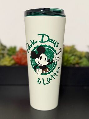 NWT Starbucks x Disney | Park Days & Lattes Travel Tumbler